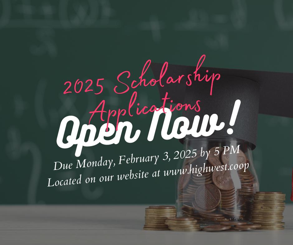 Scholarship applications available now! 